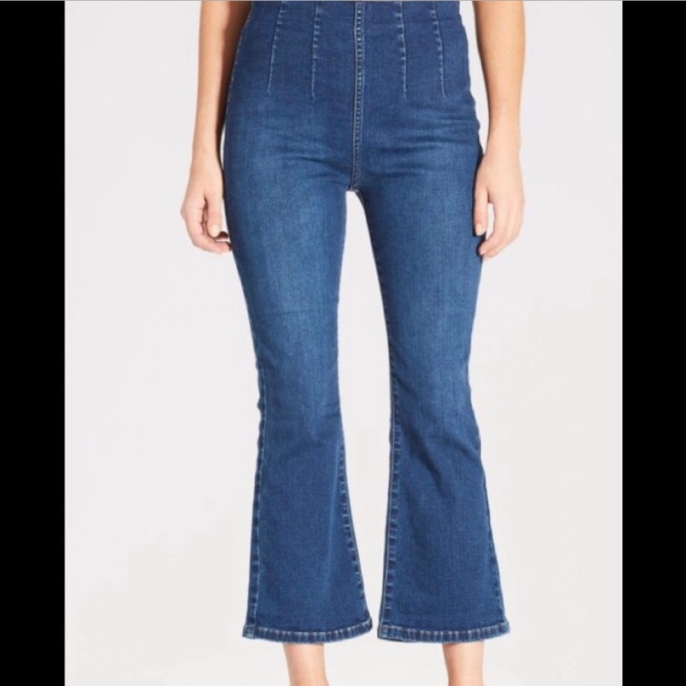 Free People Pull On Cropped Flare
